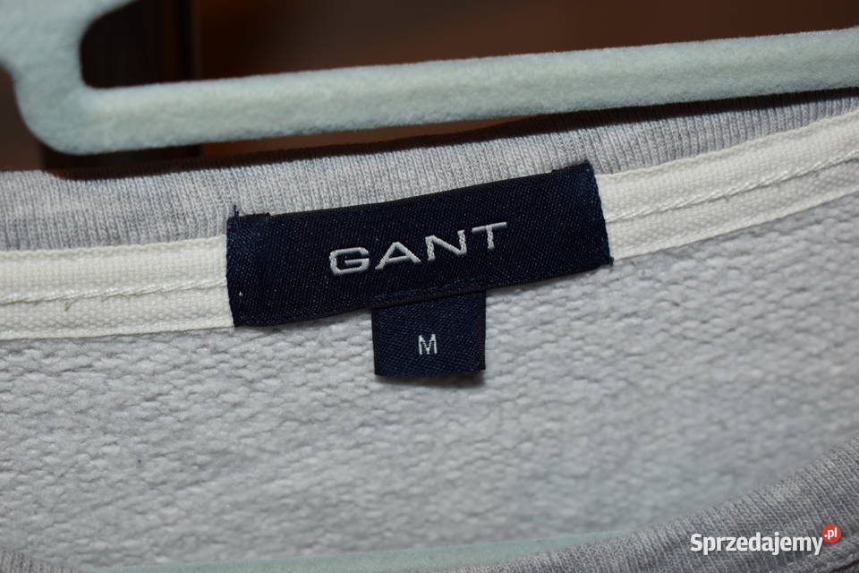 Klasyczna Szara Bluza Gant rozmiar M Stargard