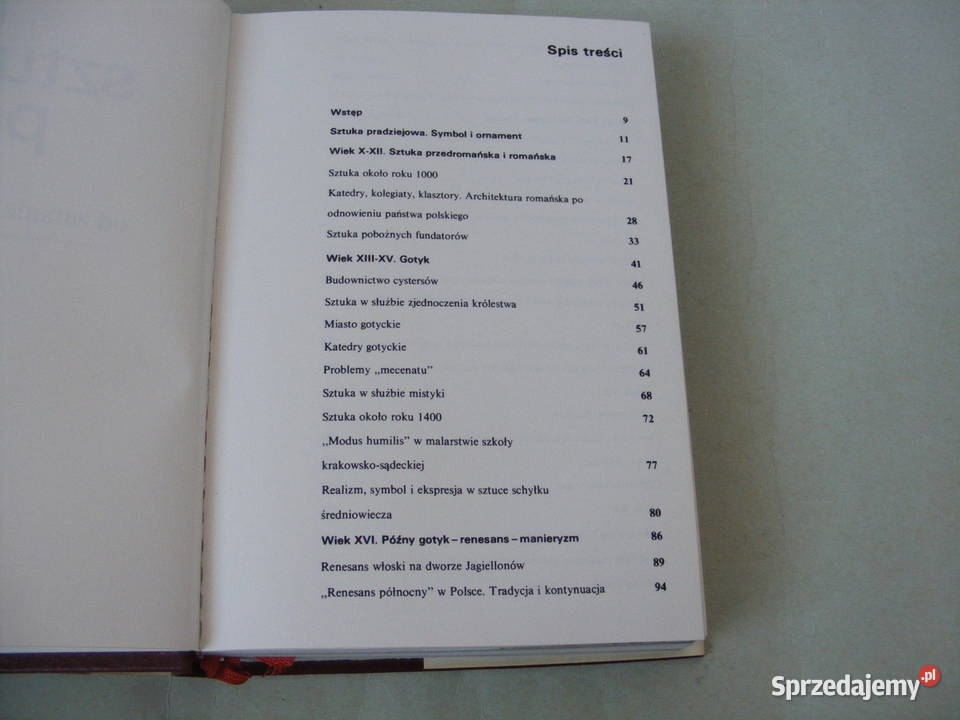 Dzieje sztuki polskiej Fakty i wyobraźnia Jan Kultura i Rozrywka Oborniki Śląskie