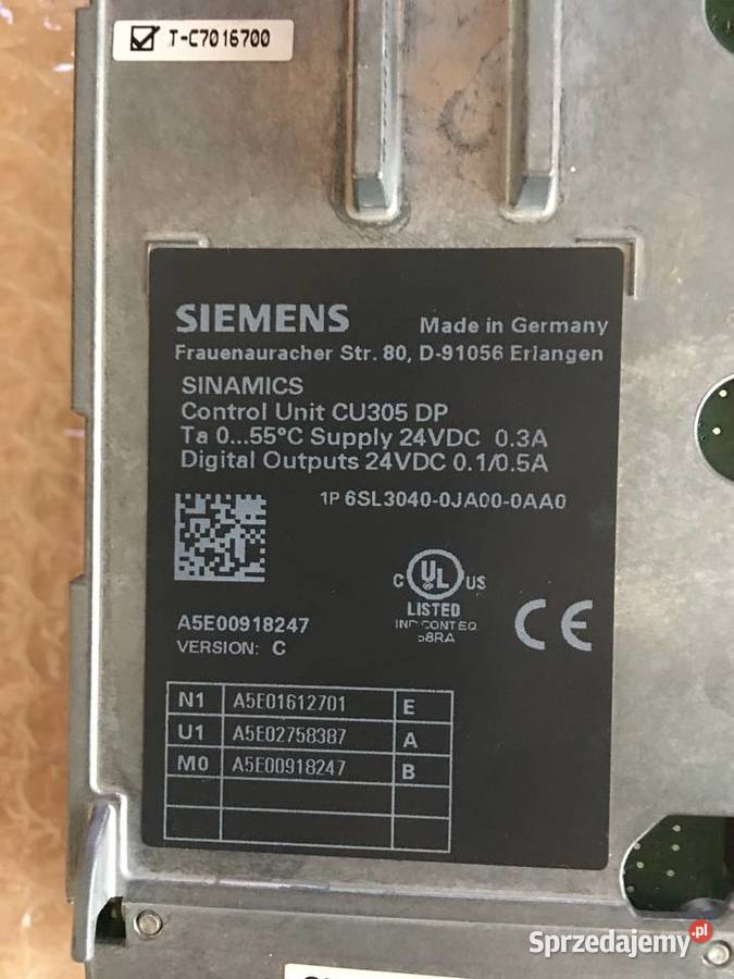 Siemens CU 305DP Power Module 340 Osieki sprzedam