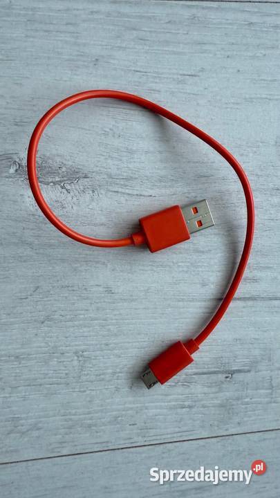 NOWY Czerwony Kabel USB Micro USB łódzkie sprzedam