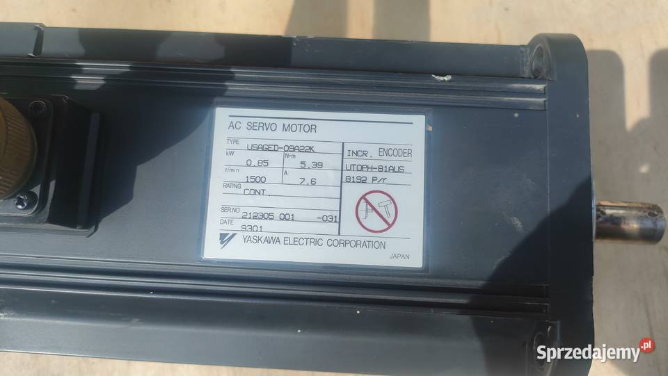 SERVOMOTOR YASKAVA USAGED09A22K USAGED13A22K Suchedniów