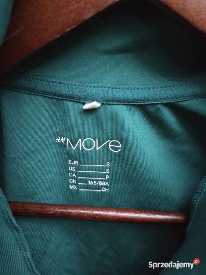 Zielony sportowy top crop polo bluzka na zamek Moda i Styl małopolskie Liszki