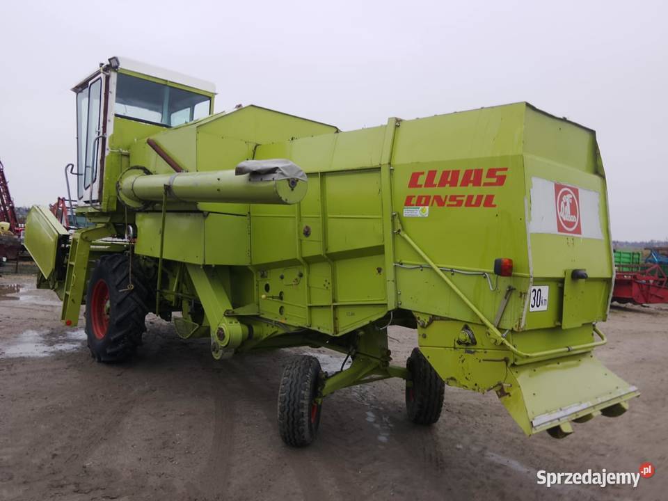 Kombajn zbożowy Claas Consul Kabina sieczkarnia