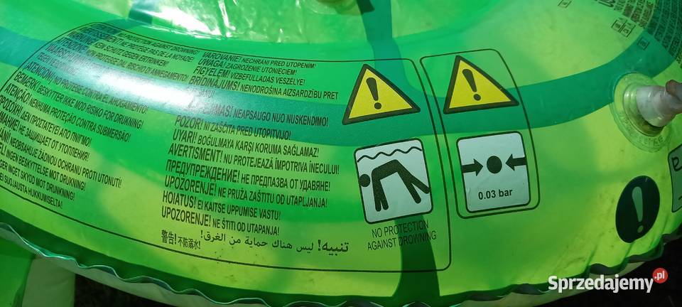 Dmuchany żółw materac zabawka do pływania Małkinia Górna sprzedam