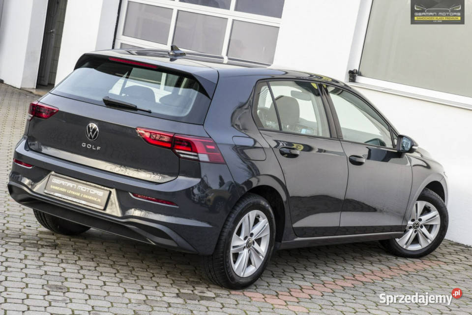 Volkswagen Golf Virtual Ledy Lane Assist szary Golf