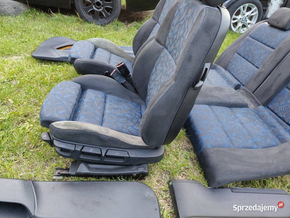 Bmw e36 compakt fotele sporty boczki komplet łódzkie