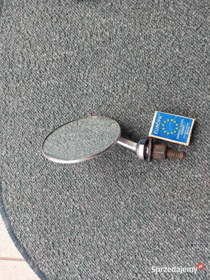 lusterko zewnętrzne oldtimer Made in England Tex Bełchatów