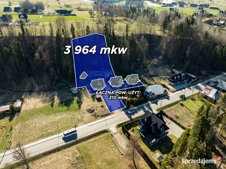 Domy Bukowina Tatrzańska Gotowy Biznes gazowe