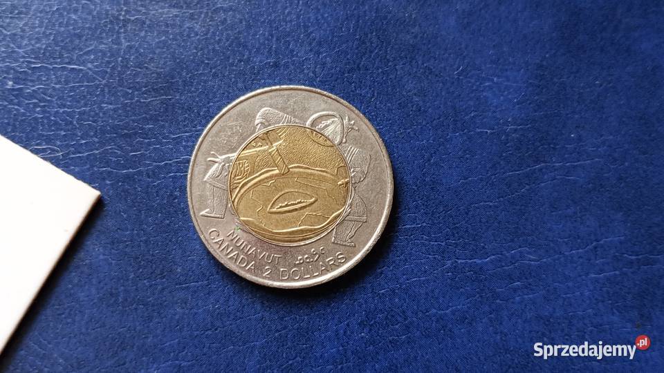 Stare monety 2 dolary 1999 Kanada Lesko