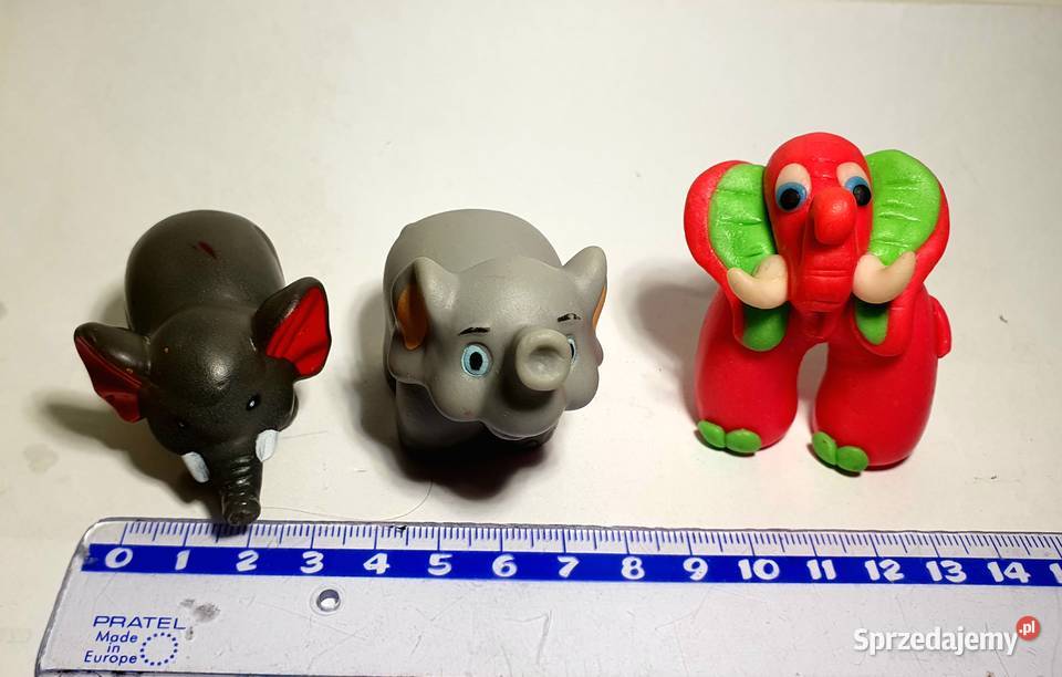 Zabawki figurki słoń słoniki 3 lata+ Bydgoszcz