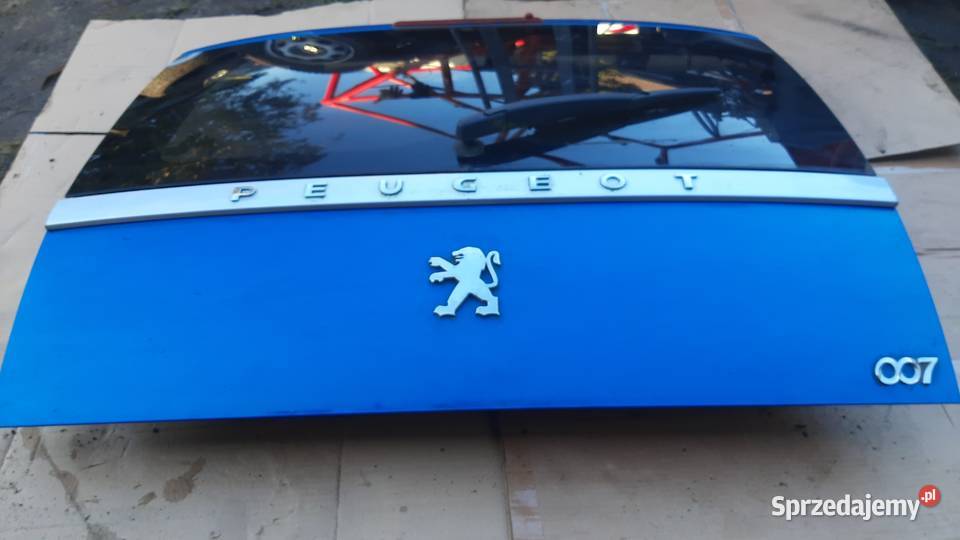 klapa kompletna Peugeot 1007 lak KMFD Klapy bagażnika dolnośląskie