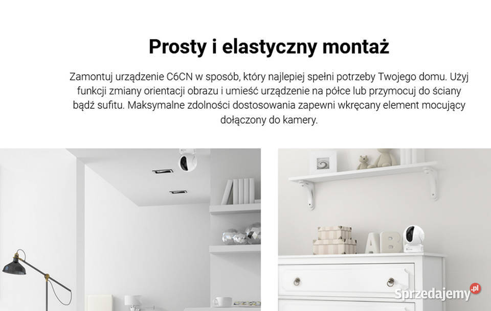 EZVIZ C6CN KAMERA OBROTOWA FULL HD Poznań sprzedam