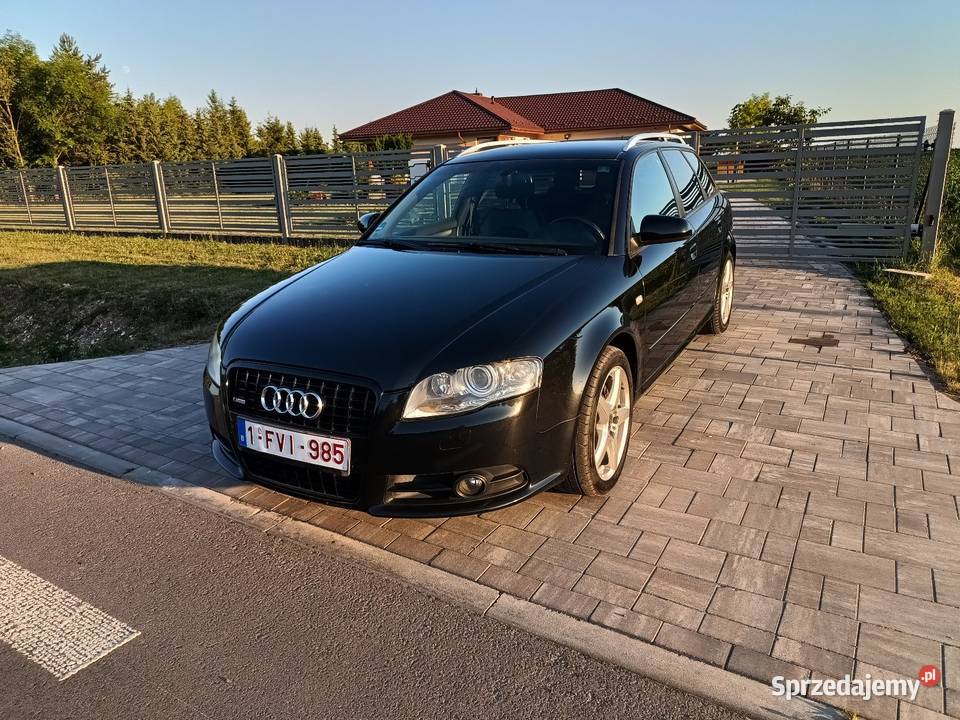 Audi A4 B7 SLine 20 TDI 140 piękna sztuka Xenon czujnik deszczu Zamość sprzedam