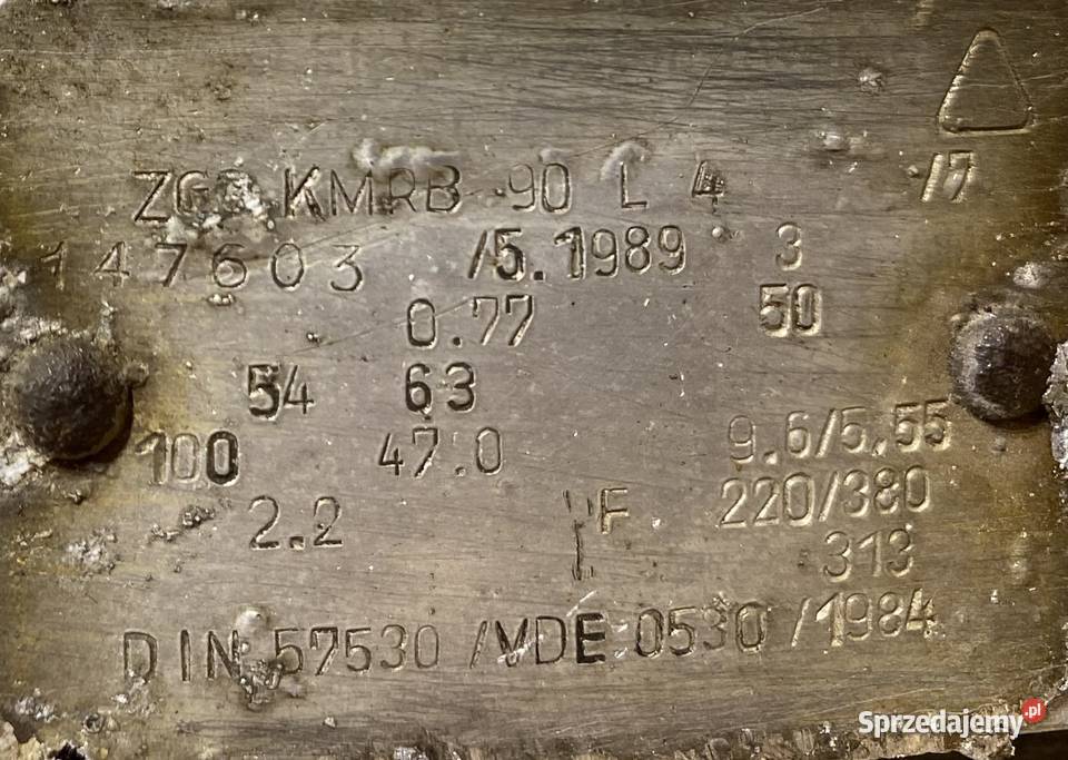 motoreduktor przekładnia 22kW 63obr VEM Pigża