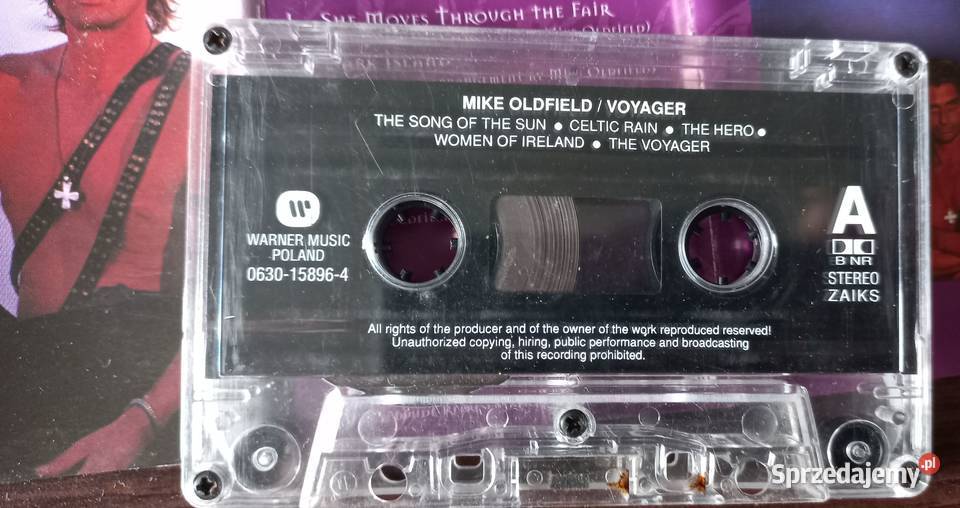 Mike Oldfield Voyager Warner Polton 1996 warmińsko-mazurskie Elbląg