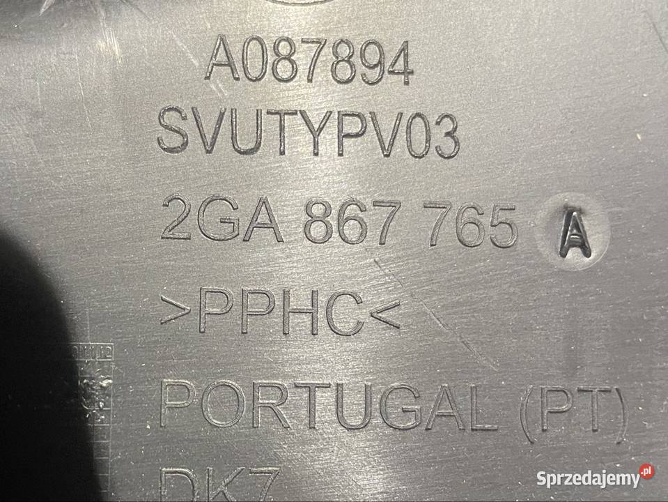 2GA867765 plastik tapicerka vw volkswagen troc Szczecin