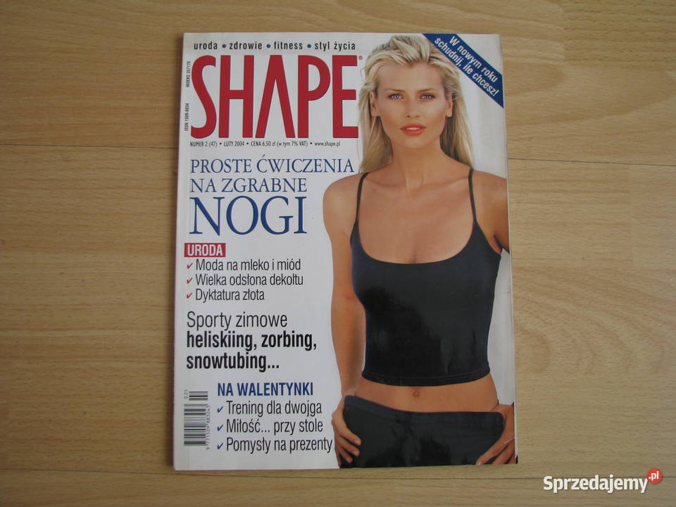 Shape 13 2004 magazyn uroda zdrowie fitness styl Brzegi sprzedam