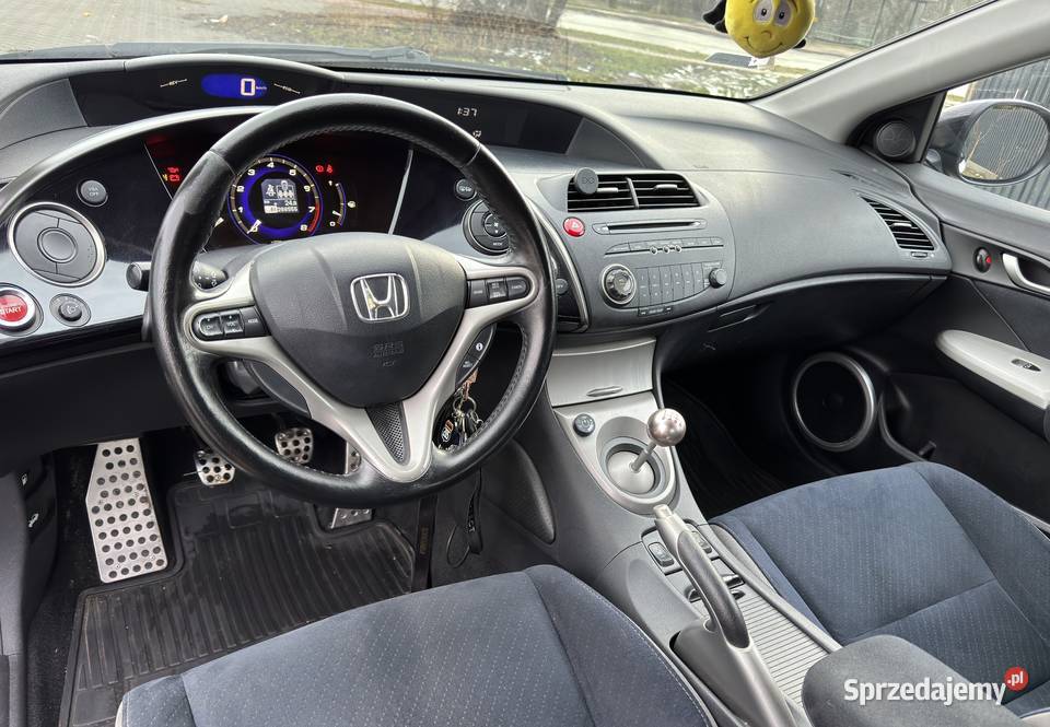Honda Civic 18 benzynaLPG 2007 ABS śląskie Zawiercie