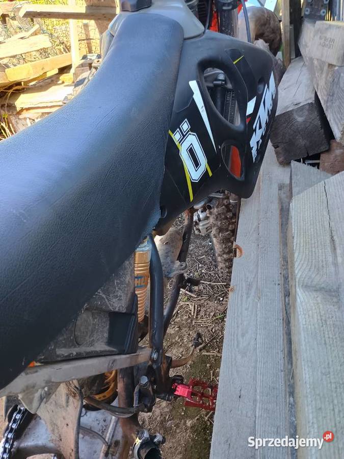 Kompletna rama pod silnik KTM exc 250 2T okazja Środa Śląska