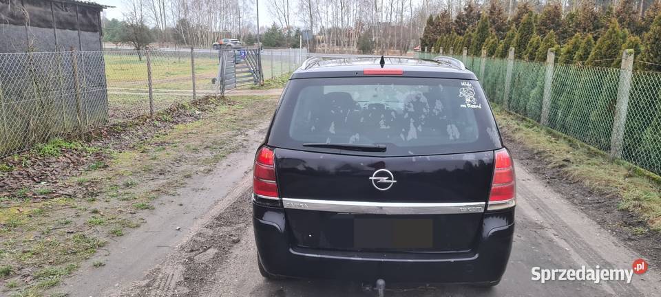 Opel Zafira 2007rrej 2013r7osobowa zarejstrowana Rok produkcji 2007 Grudziądz