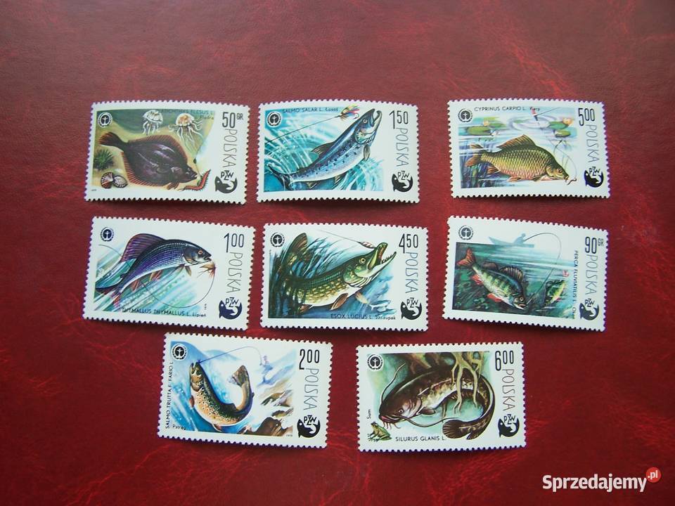 Polska 1979 MNH Mi 261623 Fauna Ryby Tychy sprzedam