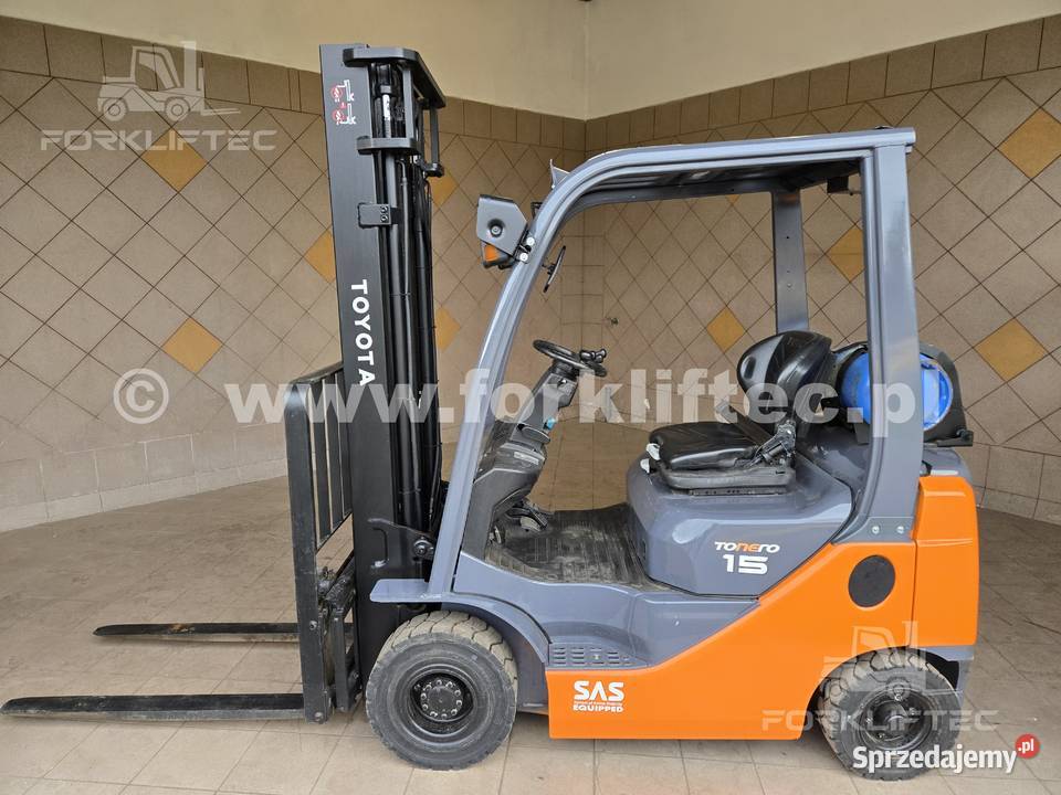 Wózek widłowy TOYOTA 8FGF15 nowy TOYOTA 8FG15 Lędziny
