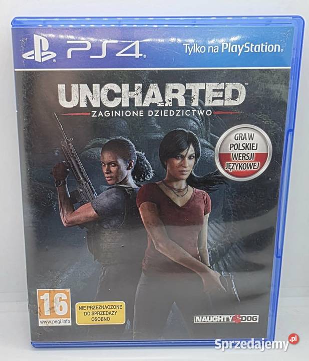 Gra Uncharted Zaginione Dziedzictwo 4 Elbląg sprzedam