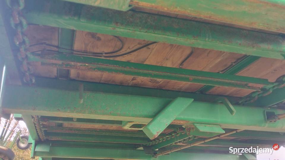 Rozrzutnik obornika Tebbe HS180 przyczepa kujawsko-pomorskie Wąwelno sprzedam