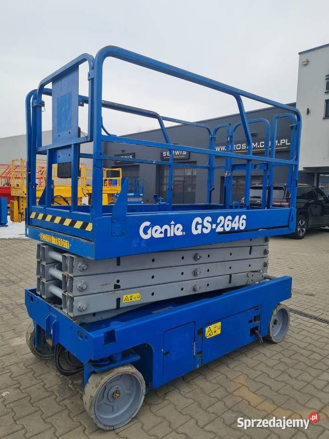 Podnośnik elektryczny nożycowy Genie GS2646 2008 małopolskie