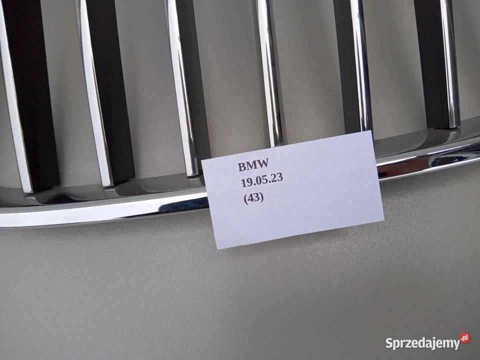 GRILL NERKA ATRAPA LEWA CHROM BMW 7 G11 G12 wielkopolskie Nowy Tomyśl