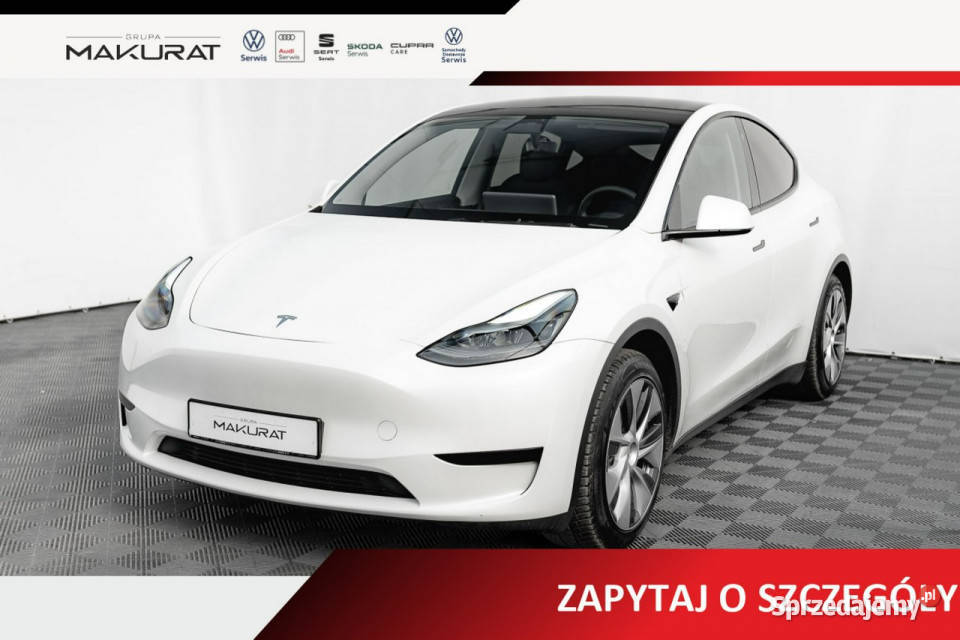 Tesla Y WD8148RLong Range RWD Szklany dach Skóra pomorskie Gdańsk
