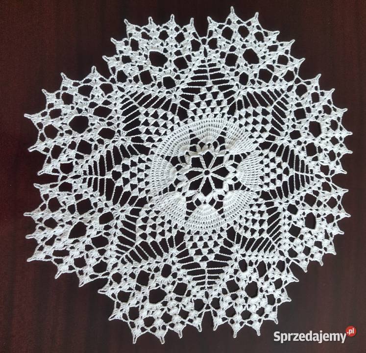 Serwety szydełkowe Obrusy i serwety Ryczówek