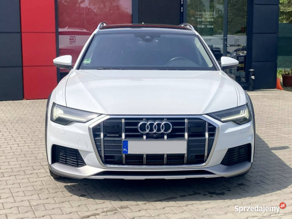Audi A6 Allroad Allroad 55 TDI Tylna oś skrętana bluetooth Konstancin-Jeziorna