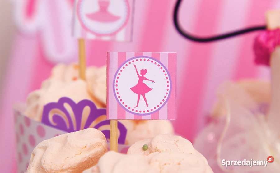 Balet Baletnica Ballerina szablony urodziny Poznań