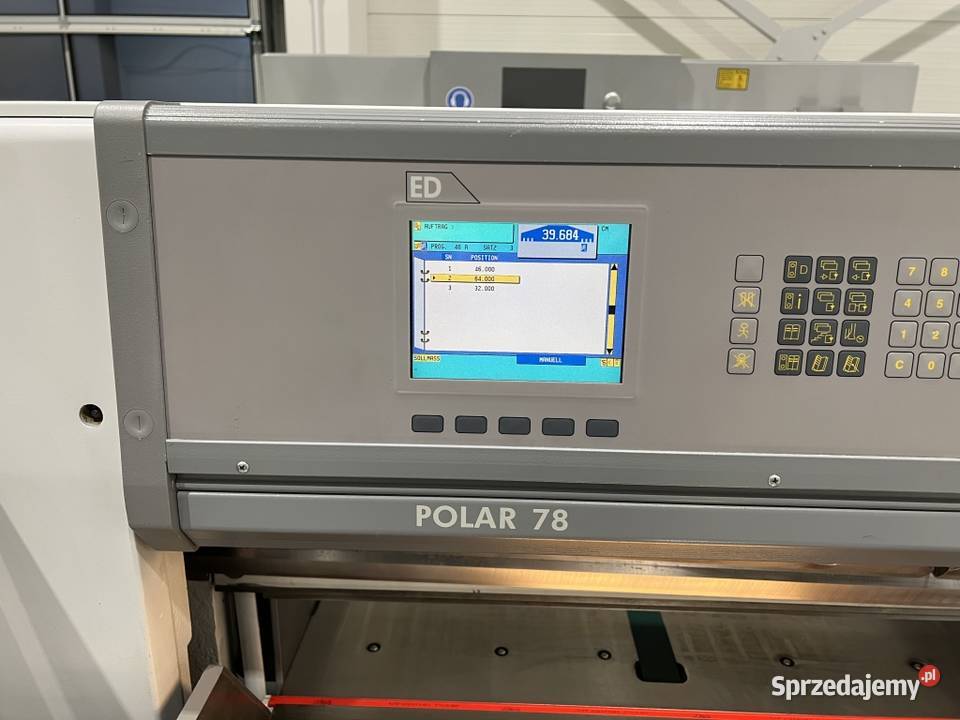 Gilotyna do cięcia papieru Polar 78 ED Radom sprzedam