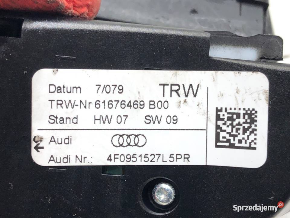 PRZEŁĄCZNIKI KIEROWNICY AUDI A6 C6 4F0951527L osobowe podkarpackie