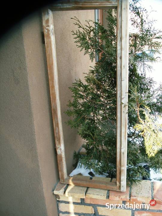 Piękna stara rama loft retro lustro zdjęcia warmińsko-mazurskie Ełk