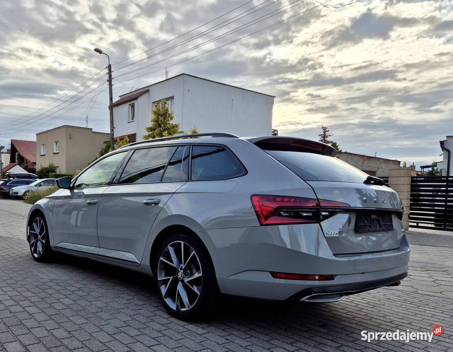 Skoda Superb 20 TDI 190 4x4 DSG Sportline garażowany Leszno