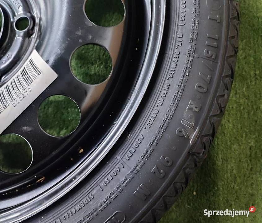 Sprzedam nowe koło zapasowe opel astra j 2011 pomorskie Ustka