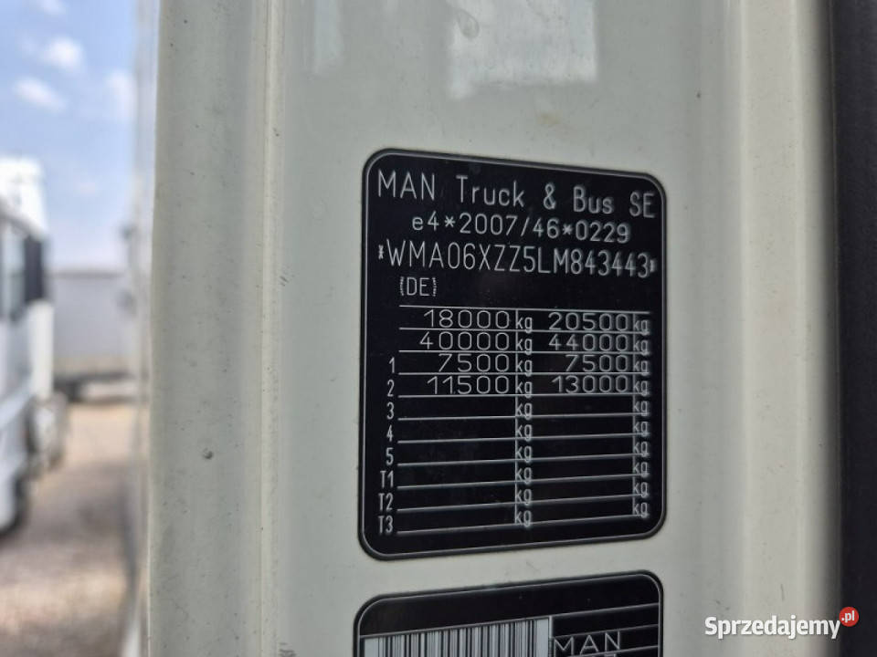 MAN Tgx 18510 Poleasingowe Komorniki