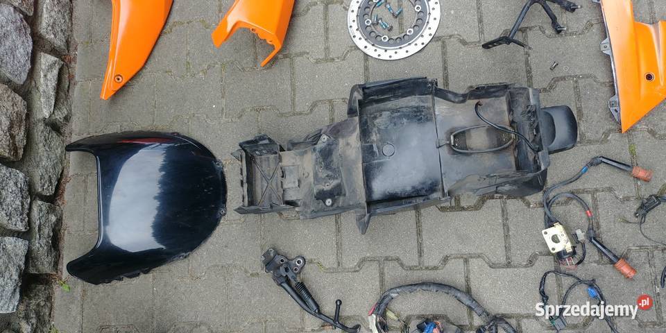Yamaha YZF750 r rama plastiki części tłumik Elementy nadwozia Szczecin