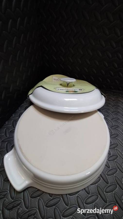 Le Creuset biały półmisek z pokrywką niski biały Radlna