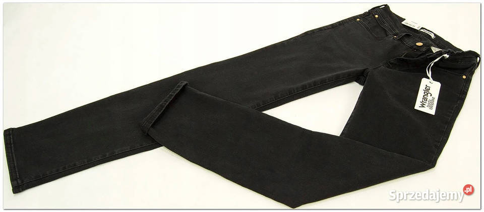 Spodnie damskie Wrangler High Slim Total Eclipse Spodnie warmińsko-mazurskie Pisz sprzedam
