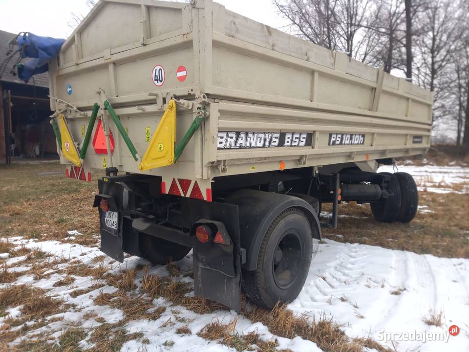 Przyczepa rolnicza Brandys BSS 1010 Przyczepy rolnicze opolskie Bodzanowice