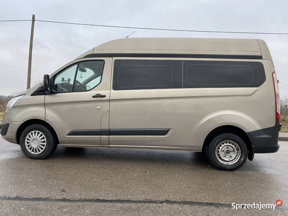Ford Transit Custom 20 eco blue 9 miejsc 170 nieuszkodzony Bartoszyce