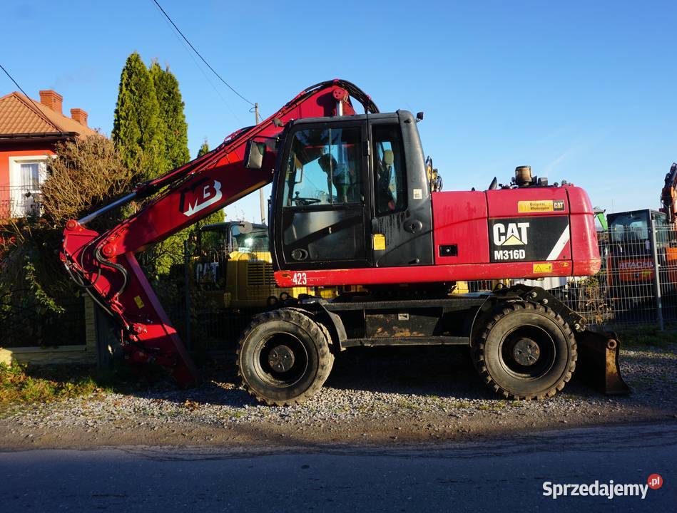 Koparka kołowa CAT M 316 D 2013 Jeziorko