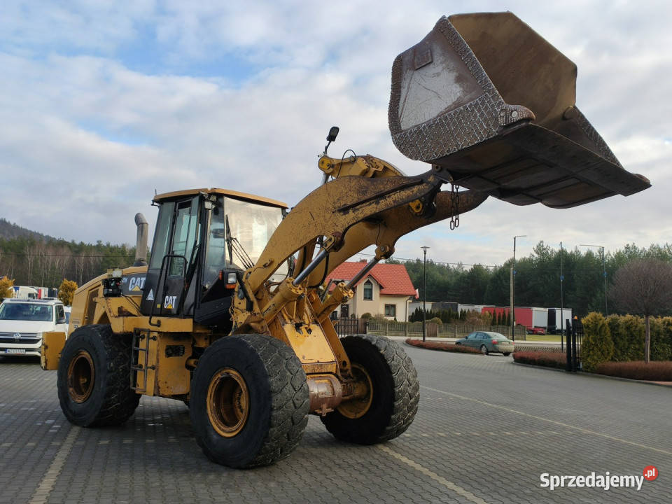 duża kołowa Caterpillar 962H CAT 20ton Kamera Widełki