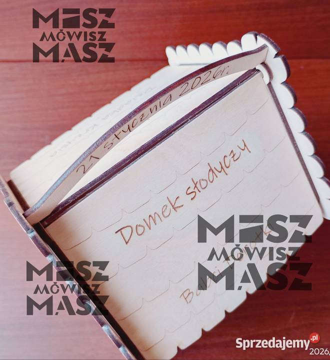 Domek słodyczy Babci Dziadka na dzień dziadów Racot