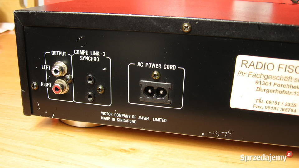 JVC XLV120 ODTWARZACZ płyt kompaktowychodczyt Świebodzice