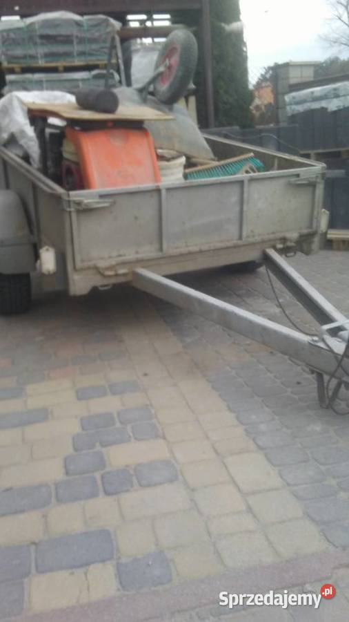 Przyczepka sam zarejestrowana oplacona